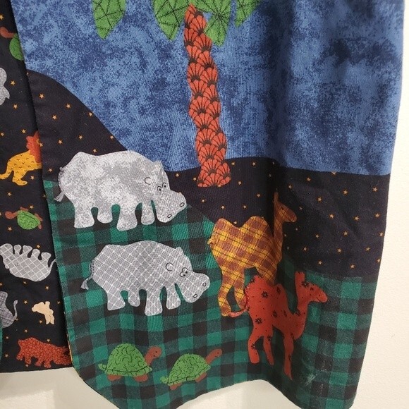 Handmade Noah's ark with animals open vest large vintage - Picture 2 of 5